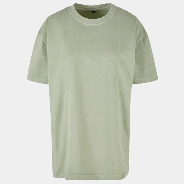 Women’s oversized acid wash tee Thumbnail