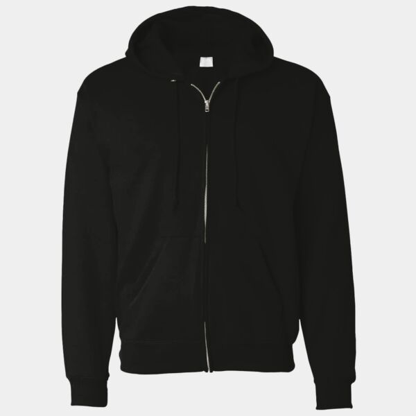 Unisex heavy full-zip hoodie Thumbnail