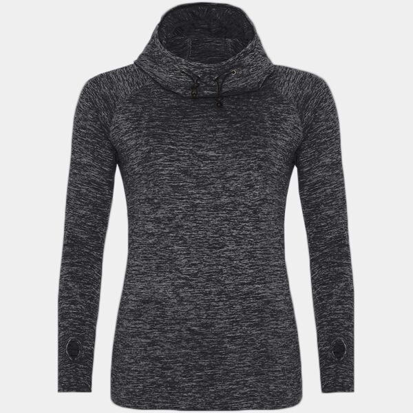 Women's cool cowl neck top Thumbnail