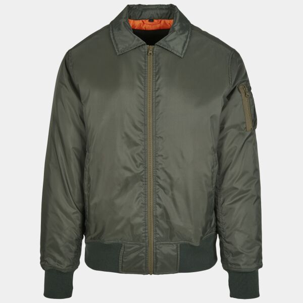 Collar bomber jacket Thumbnail