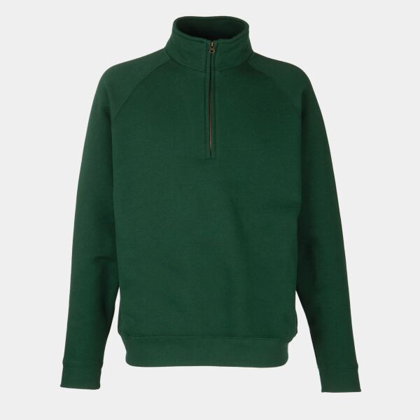 Premium 70/30 zip-neck sweatshirt Thumbnail