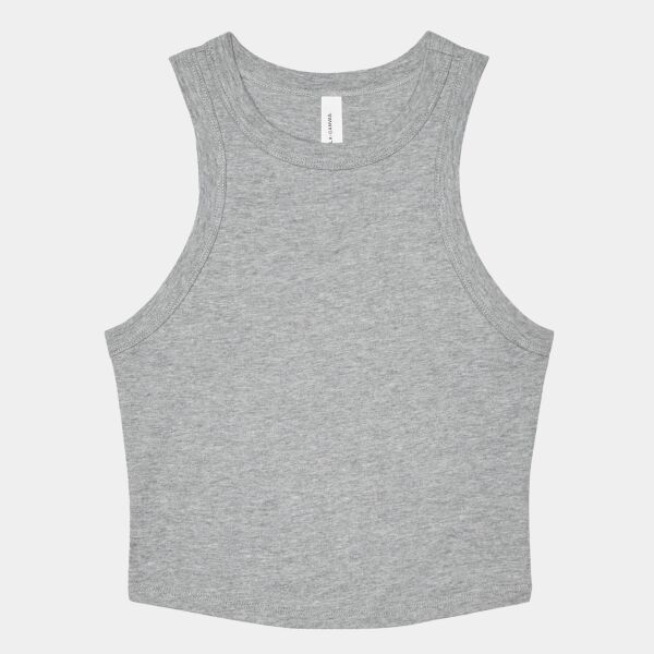 Women’s micro rib racer tank Thumbnail